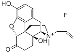 NALOXONE METHIODIDE Struktur