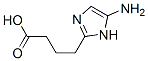 1H-Imidazole-2-butanoic  acid,  5-amino- Struktur