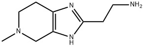 3H-Imidazo[4,5-c]pyridine-2-ethanamine,  4,5,6,7-tetrahydro-5-methyl- Struktur