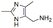 1H-Imidazole-5-methanamine,  2,4-dimethyl- Struktur