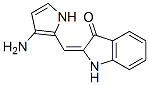 3H-Indol-3-one,  2-[(3-amino-1H-pyrrol-2-yl)methylene]-1,2-dihydro- Struktur