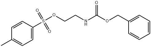 2-(BENZYLOXYCARBONYLAMINO)ETHYL 4-METHYLBENZENESULFONATE Structure