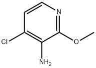 3-Pyridinamine,  4-chloro-2-methoxy- Struktur