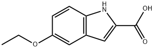 5-ETHOXY-1H-INDOLE-2-CARBOXYLIC ACID Struktur