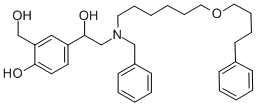 4-Hydroxy-alpha1-[[[6-(4-phenylbutoxy)hexyl](phenylmethyl)amino]methyl]-1,3-benzenedimethanol