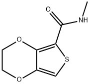 Thieno[3,4-b]-1,4-dioxin-5-carboxamide,  2,3-dihydro-N-methyl- Struktur