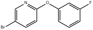 5-bromo-2-(3-fluoro-phenoxy)-pyridine Struktur