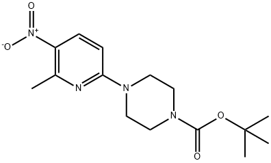 4-(6-METHYL-5-NITRO-2-PYRIDINYL)-1-PIPERAZINECARBOXYLIC ACID 1,1-DIMETHYLETHYL ESTER