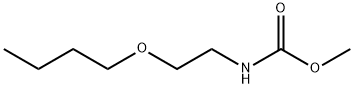 Carbamic  acid,  N-(2-butoxyethyl)-,  methyl  ester Struktur