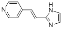 Pyridine,  4-[(1E)-2-(1H-imidazol-2-yl)ethenyl]- Struktur