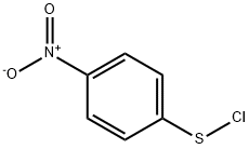 4-NITROBENZENESULFENYL CHLORIDE Struktur