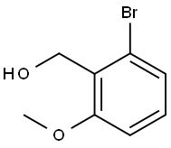 (2-broMo-6-Methoxyphenyl)Methanol Struktur