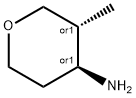 trans-3-Methyl-4-aMinotetrahydropyran Struktur