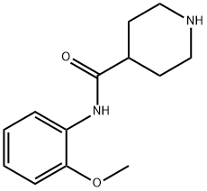 N-(2-METHOXYPHENYL)-4-PIPERIDINECARBOXAMIDE HYDROCHLORIDE Struktur