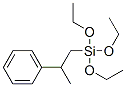 triethoxy(2-phenylpropyl)silane Struktur