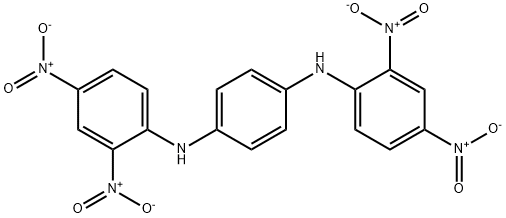 N,N'-bis(2,4-dinitrophenyl)benzene-1,4-diamine Struktur