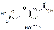 5-(3-sulphopropoxy)isophthalic acid Struktur