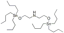 2-[(tributylstannyl)oxy]-N-[2-[(tributylstannyl)oxy]ethyl]ethylamine Struktur