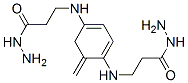 N-N'-(methylene-p-phenylene)bis(beta-alaninohydrazide) Struktur