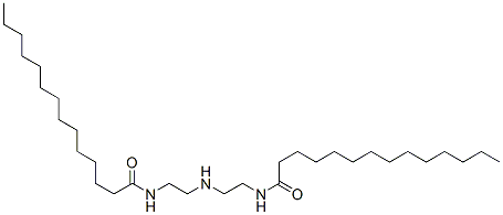 N,N'-(iminodiethylene)bismyristamide Struktur