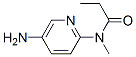 Propanamide,  N-(5-amino-2-pyridinyl)-N-methyl- Struktur