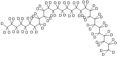 N-TRIACONTANE-D62 Struktur