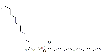 copper(2+) isotridecanoate Struktur