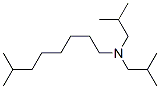 N,N-diisobutylisononylamine Struktur