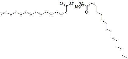 magnesium pentadecanoate  Struktur