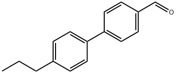 4-(4-N-PROPYLPHENYL)BENZALDEHYDE Struktur