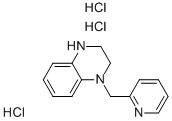 1-PYRIDIN-2-YLMETHYL-1,2,3,4-TETRAHYDRO-QUINOXALINE TRIHYDROCHLORIDE Struktur