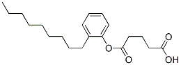 nonylphenyl hydrogen glutarate  Struktur