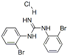 N,N'-bis(bromophenyl)guanidine monohydrochloride Struktur