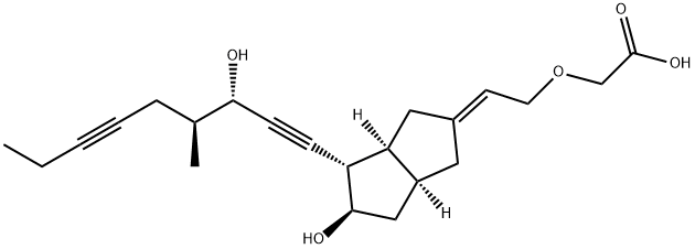 Cicaprost Struktur