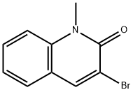 N-METHYL-3-BROMO-2(1H)-QUINOLINONE Struktur