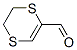 1,4-Dithiin-2-carboxaldehyde, 5,6-dihydro- (9CI) Struktur