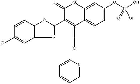 3(5-CHLORO-2-BENZOXAZOLYL)-4-CYANOUMBEL- LIFERYL PHOSPH.PY-S* Struktur