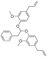 2,2'-(phenethylidenedioxy)bis(5-allylanisole) Struktur