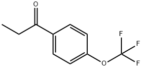 4'-(trifluoromethoxy)propiophenone Struktur