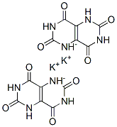 1,5-dihydropyrimido[5,4-d]pyrimidine-2,4,6,8(3H,7H)-tetrone, dipotassium salt Struktur