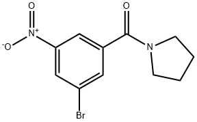 (3-Bromo-5-nitrophenyl)(pyrrolidin-1-yl)methanone price.