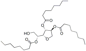 Sorbitan, trioctanoate Struktur