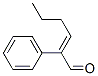 2-phenylhex-2-enal Struktur