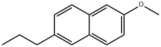 6-PROPYL-2-METHOXYLNAPHTHALINE Struktur