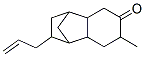 2-allyloctahydro-7-methyl-1,4-methanonaphthalen-6(2H)-one Struktur