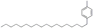 p-(octadecyl)toluene  Struktur