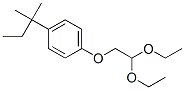 1-(2,2-diethoxyethoxy)-4-(1,1-dimethylpropyl)benzene Struktur