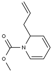 1(2H)-Pyridinecarboxylic  acid,  2-(2-propenyl)-,  methyl  ester  (9CI) Struktur