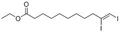 ethyl 10,11-diiodoundec-10-enoate Struktur
