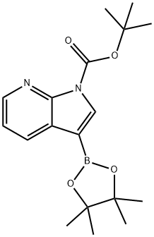 TERT-ブチル3-(4,4,5,5-テトラメチル-1,3,2-ジオキサボロラン-2-イル)-1H-PYRROLO[2,3-B]PYRIDINE-1-CARBOXYLATE